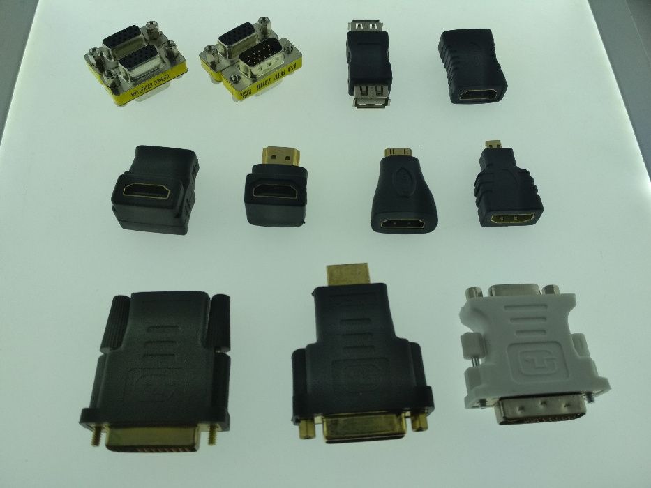 Переходники Hdmi \ Dvi \ Vga \ Usb от 500 до 1000