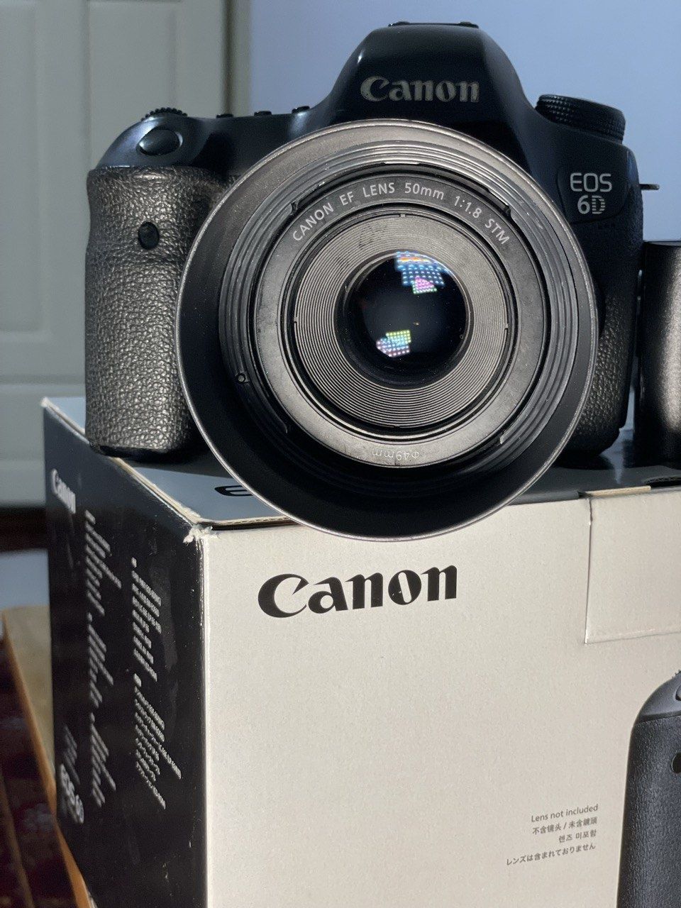 Canon 6D +50mm stm obektiv