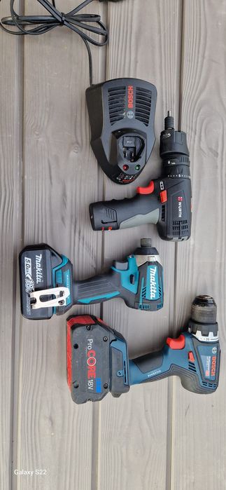 Bosch ,Wurth ,Makita autofiletanta