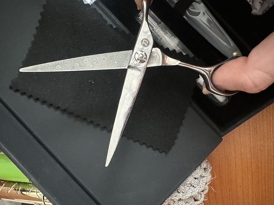 Saki shears damascus steel професионални ножици