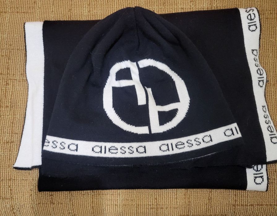 Alessa комплект шал и шапка