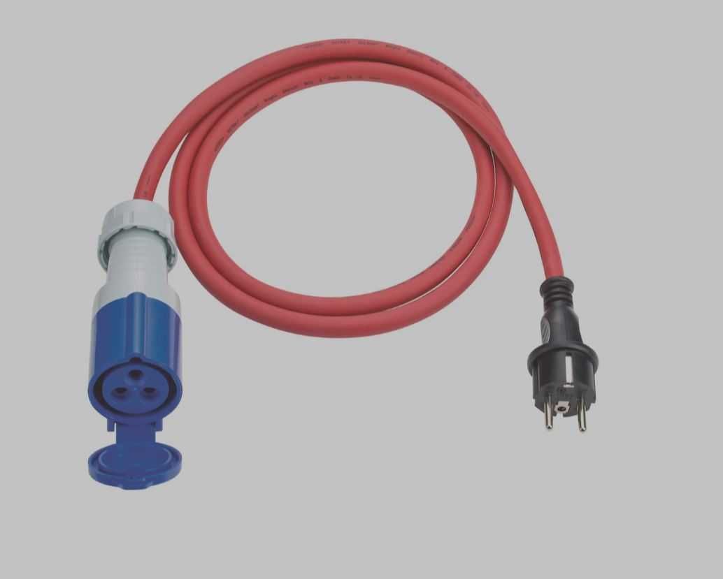 CEE адаптерен кабел: 1,5 m H07RN-F 3G 2,5 mm²