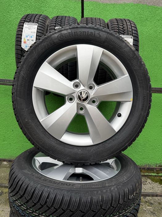 JANTE OEM R16 SKODA VW 205/55/16 Continental Winter Contact