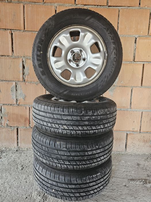 Jante 5x114,3 R16 cu anvelope iarna/vara(Duster/Renault/Kia)