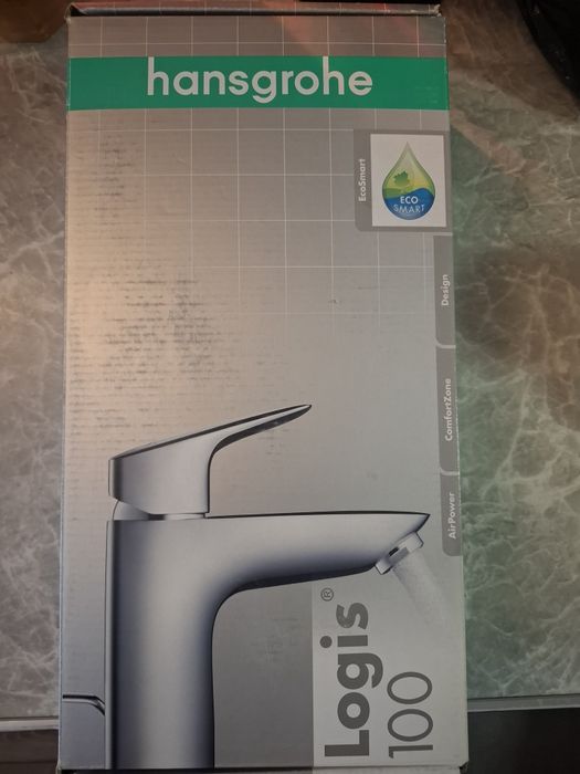 Сместитель для раковины hansgrohe logis 100