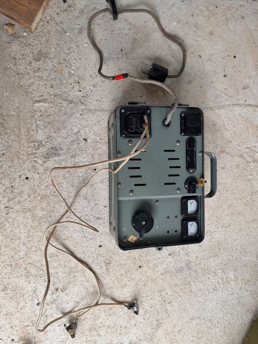 Соц и винтидж котлон, зарядно, дрелка, сандък