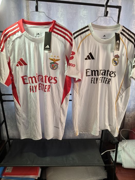 Set Tricouri Fotbal Real Madrid si Benfica Lisabona