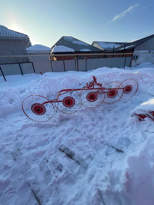 5х колесные грабли сеноворошилки