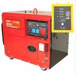 Трифазен генератор дизелов обезшумен SENCI SCD7500Q-3, 6 kVA / 4.8 kW