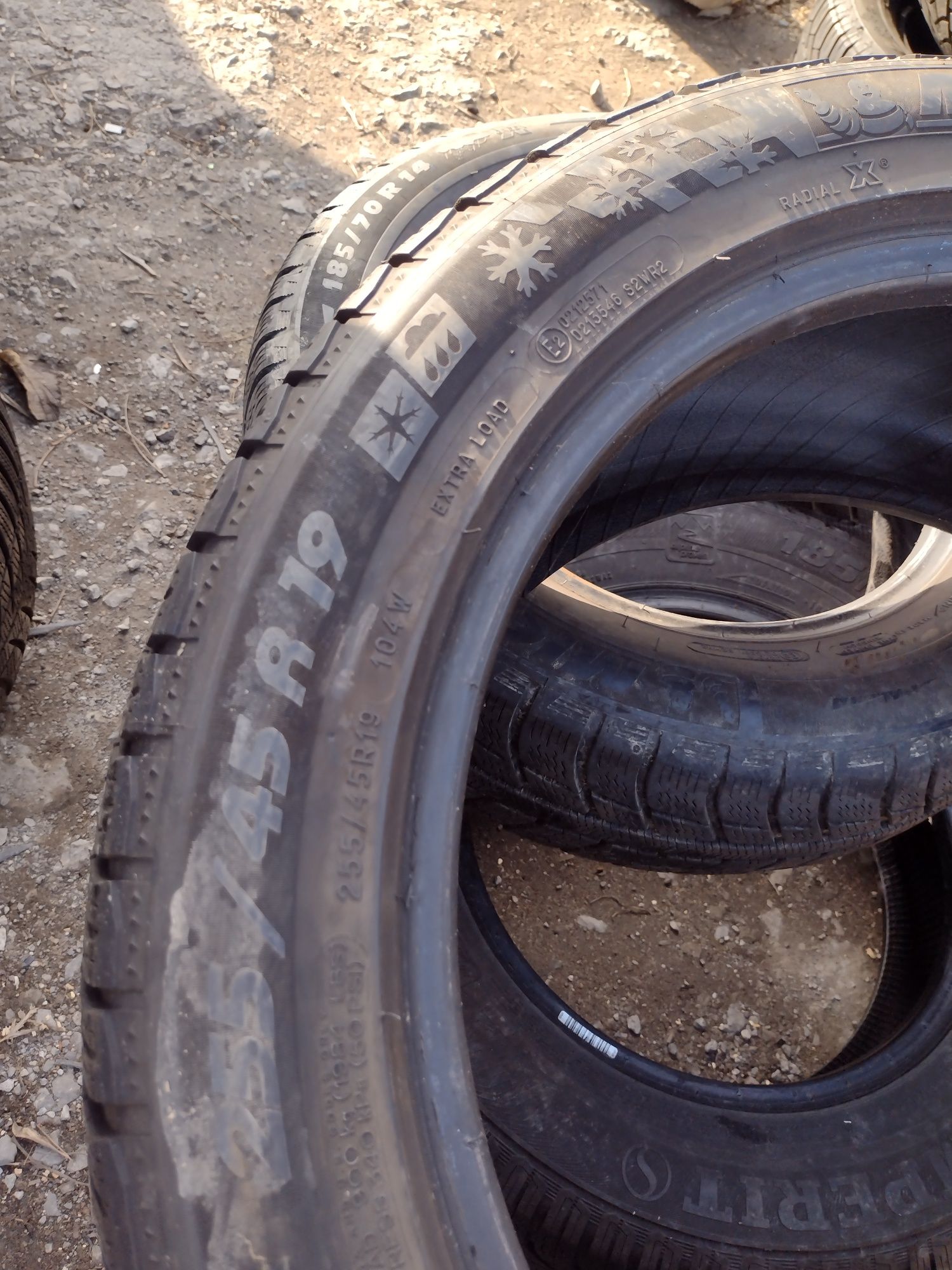 Michelin А/S. 2бр.255/45/19 дот1718