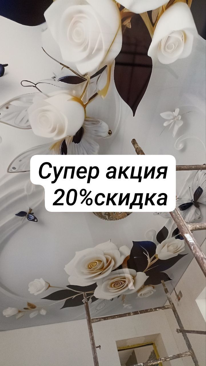 Натяжной потолог хизмати