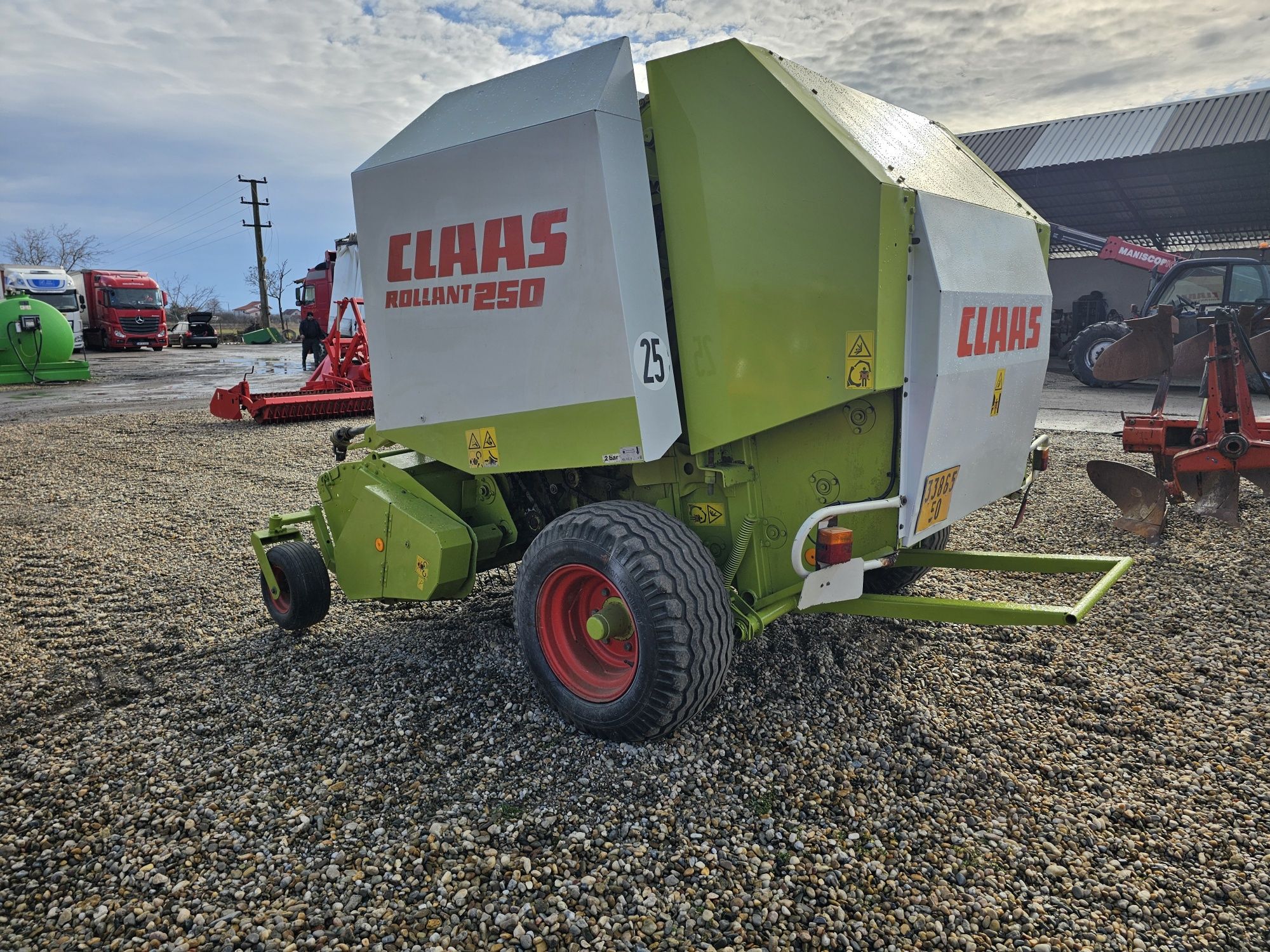 presa claas rollant 250 grebla plug disc freza