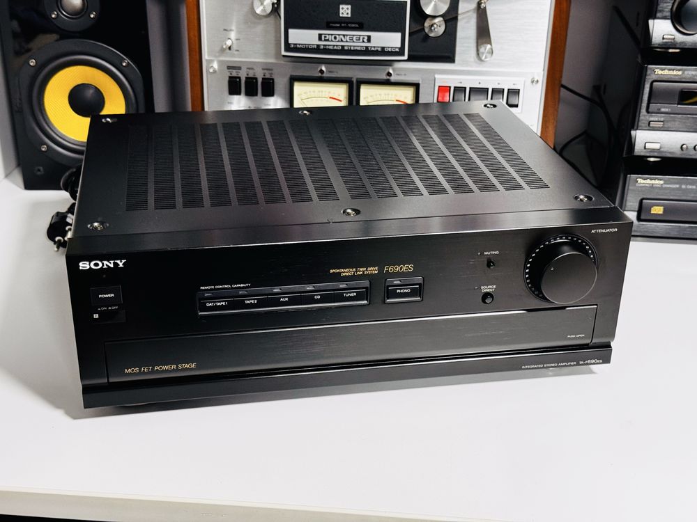 Amplificator de inaltă fidelitate SONY TA-F690ES,95W/canal,IMPECABIL !