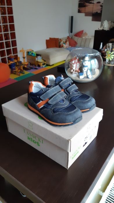 Pantofi sport piele CCC Lasocki Kids bleumarin marimea 25