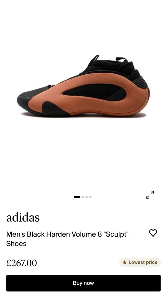 Маратонки ADIDAS Harden Vollume 8 .Номер 42
