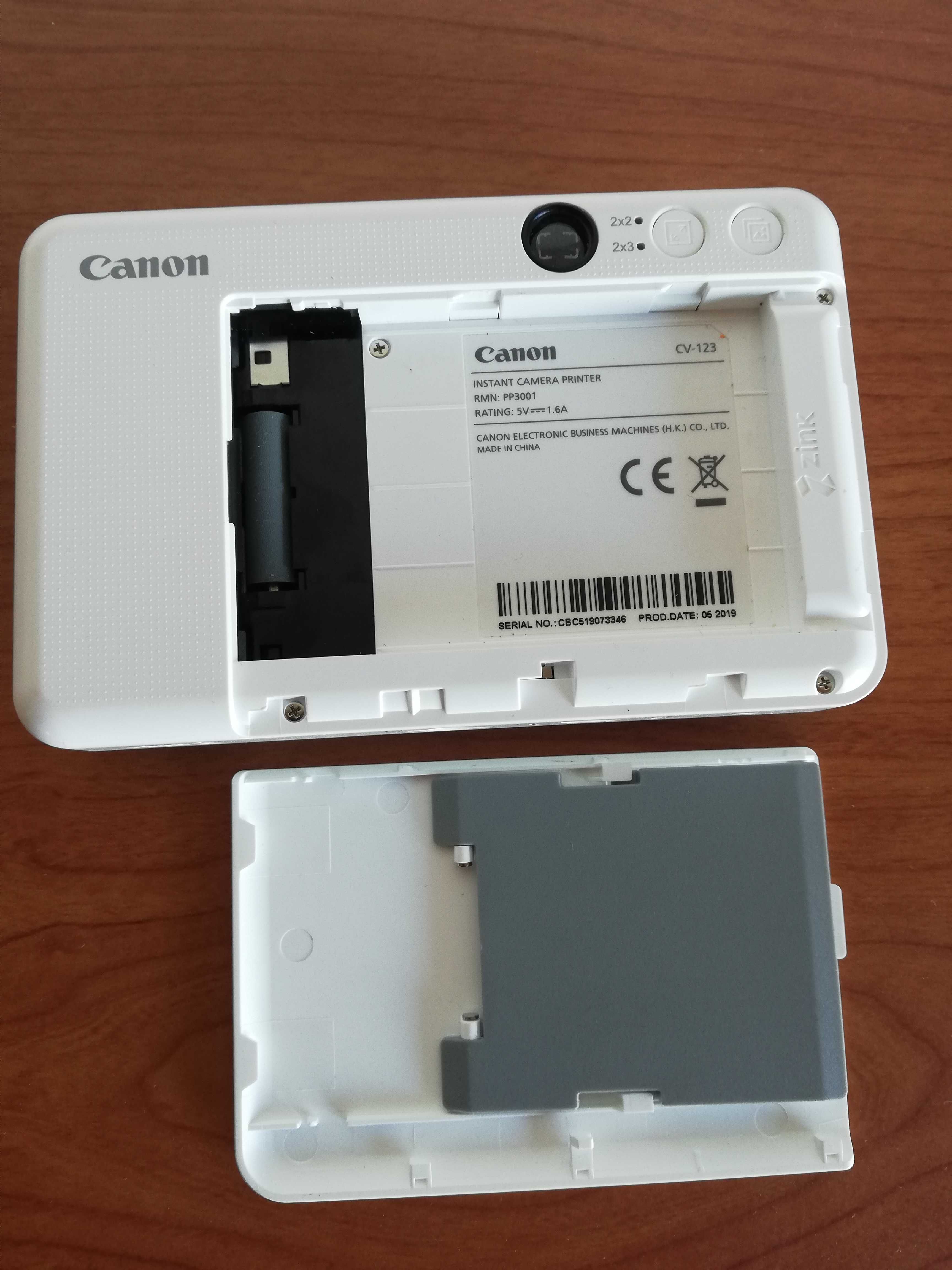 Canon Zoemini CV123 инстантна камера без батерия