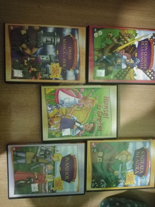 Dvd cu desene animate