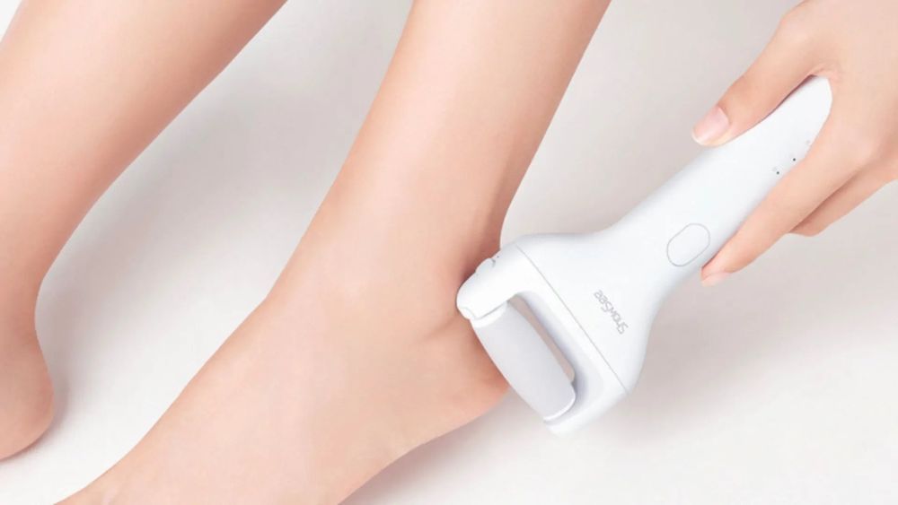 Акция! Электрическая  пилка для пяток Xiaomi ShowSee Electric Pedicure
