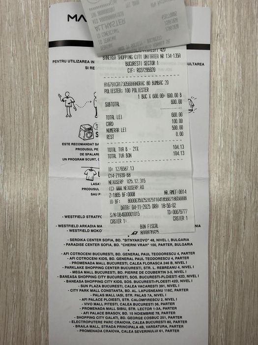 Geaca Made by Society Visinie