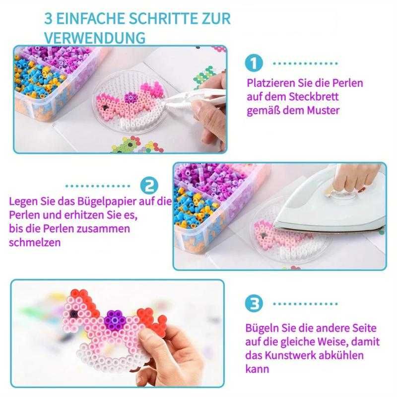 Kit pentru facut bijuterii, 10000 piese, contine instructiuni