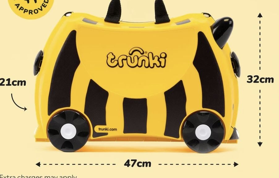 Детски Куфар за яздене TRUNKI пчела