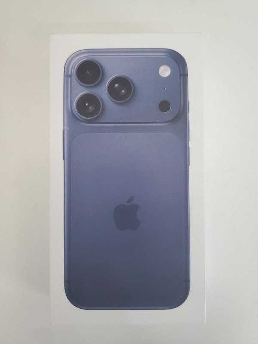 Новый iPhone 17 Pro 512 ГБ темно-синий с сим-картой