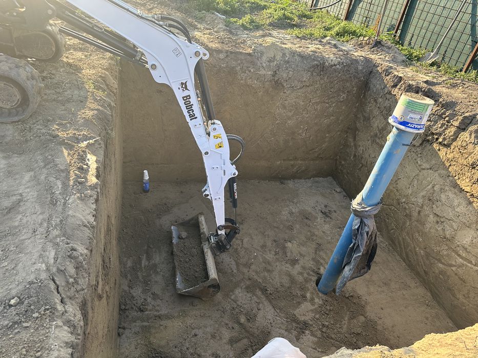 Excavatii, sapaturi, servicii miniexcavator, transport basculabil