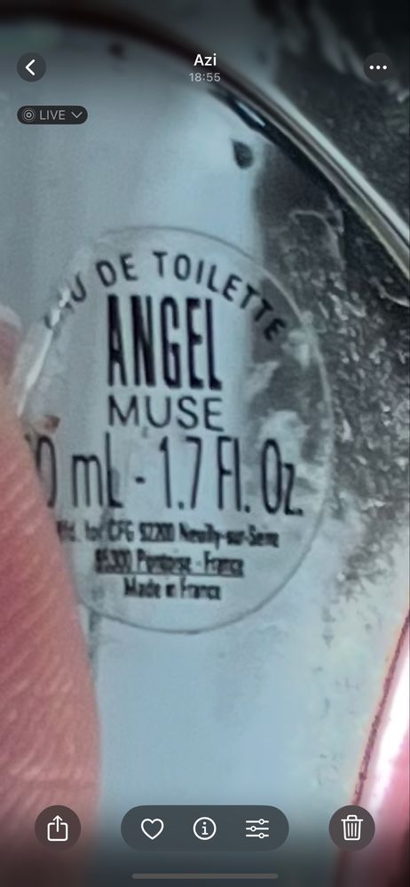 Parfum Mugler Angel Muse