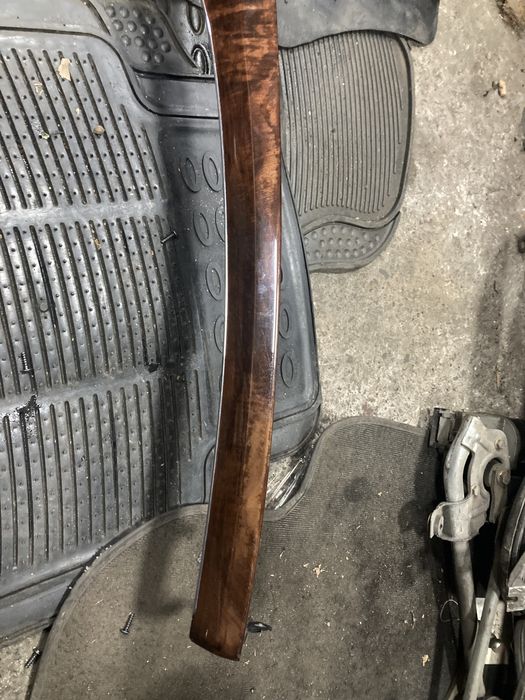 Mercedes w221 face Централна лайсна с часовник