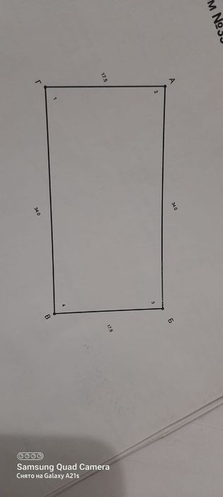 Продается земельный участок в поселке Баутино