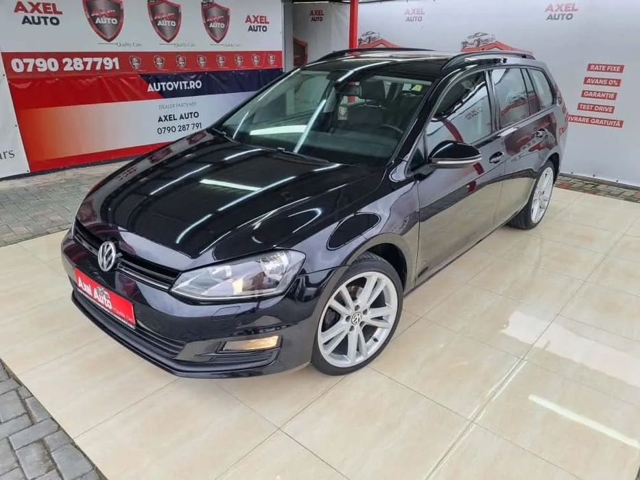 Volkswagen Golf An 2014/09, 1.6TDI, Euro 6,110CP, Rate Fixe, Avans 0%/Livrare Gratuita