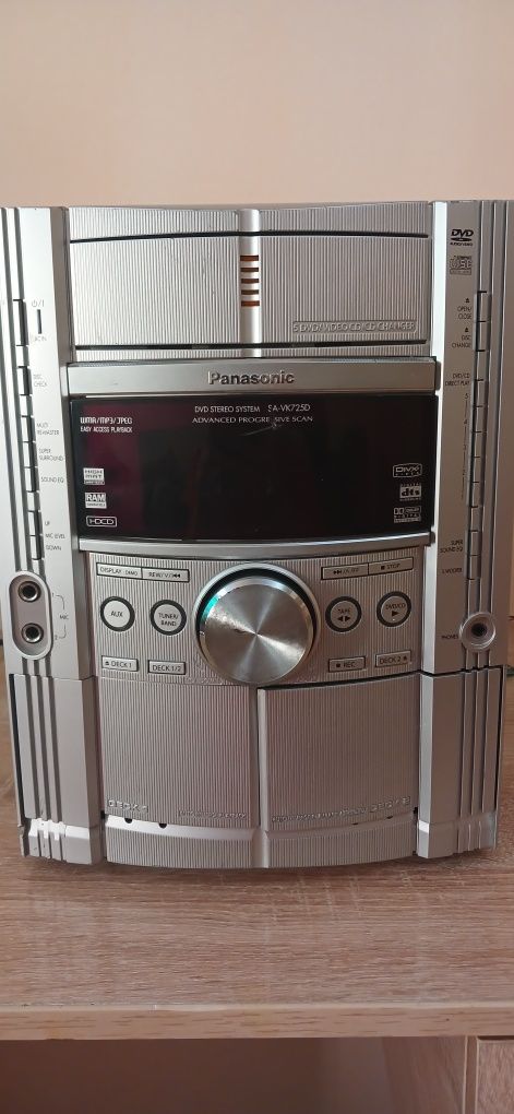 Продам нерабочий музыкальный цент panasonic sc-vk725