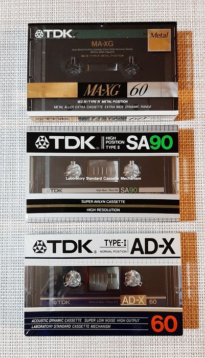 casete audio tdk nu maxell nu sony