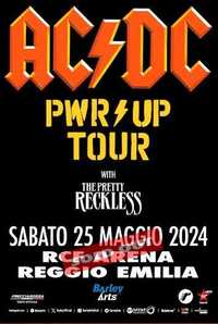 Bilet Super Concert AC/DC Reggio Emilia 25 Mai