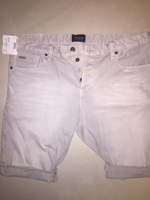 Shorts jeans Scotch&Soda, cu eticheta - REDUCERE de la 300!