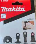 Makita set 4 piese pentru unelte multiple.