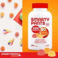 Комплекс мультивитаминов для детей SmartyPants, 180 жевательных конфет