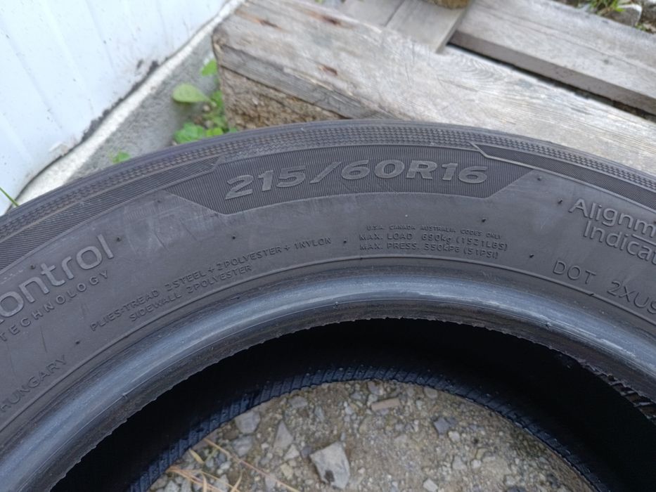 215 60 R 16 Hankook Дот 1623
