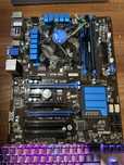 Kit Gaming Intel Core i7 3770K, Placa de Baza MSI Z77A-G43, 8GB RAM