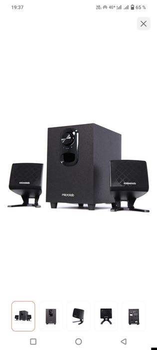 Новые колонки с сабвуфером