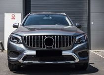 Grila Centrala Mercedes GLC X253 C253 GT R Panamericana Black Crom