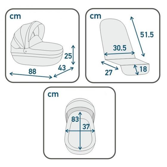 Бебешка количка 2 в 1 ROAN BASS SOFT