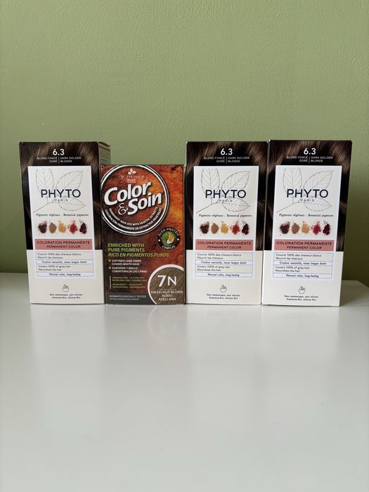 Боя Phyto 6.3 и боя Color&Soin 7N