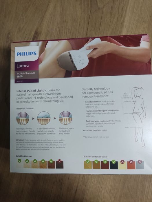 Epilator philips ipl lumea bri951 seria 9900 nou sigilat skinai