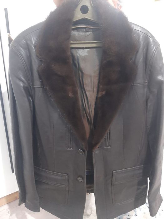 Кожаная  куртка, муж