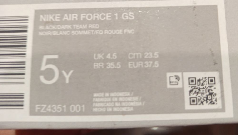 Три чифта детски маратонки NIKE 35-36 номер