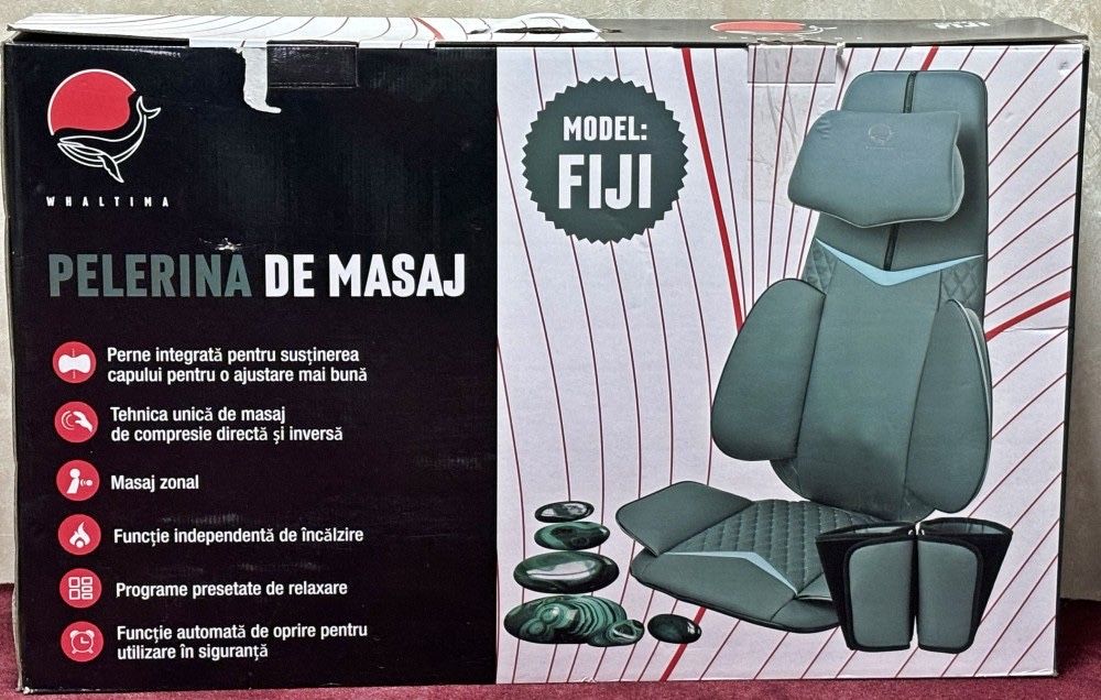 Set complet de masaj corporal - Pelerina Fiji Whaltima si Pistol masaj