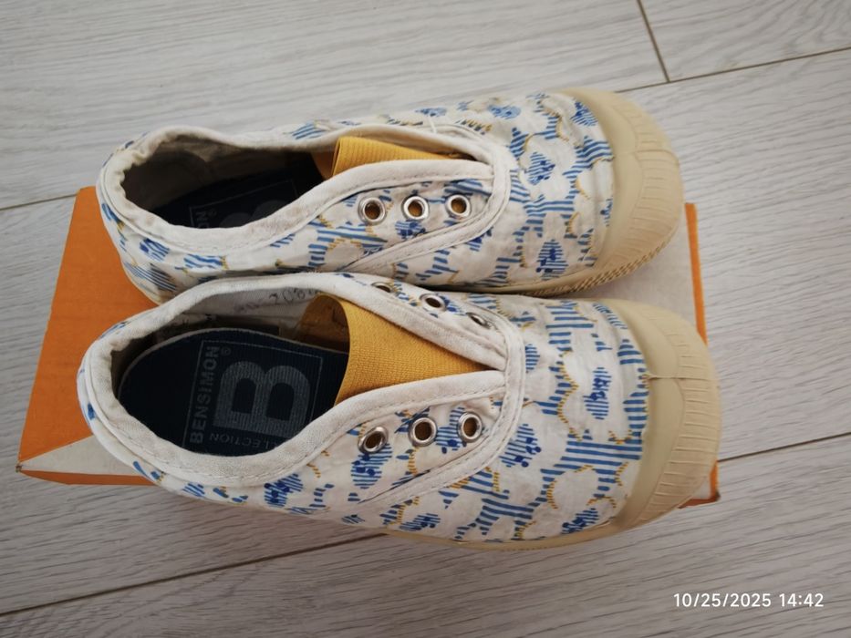 Teniși copii model fara șireturi BENSIMON mărime 24