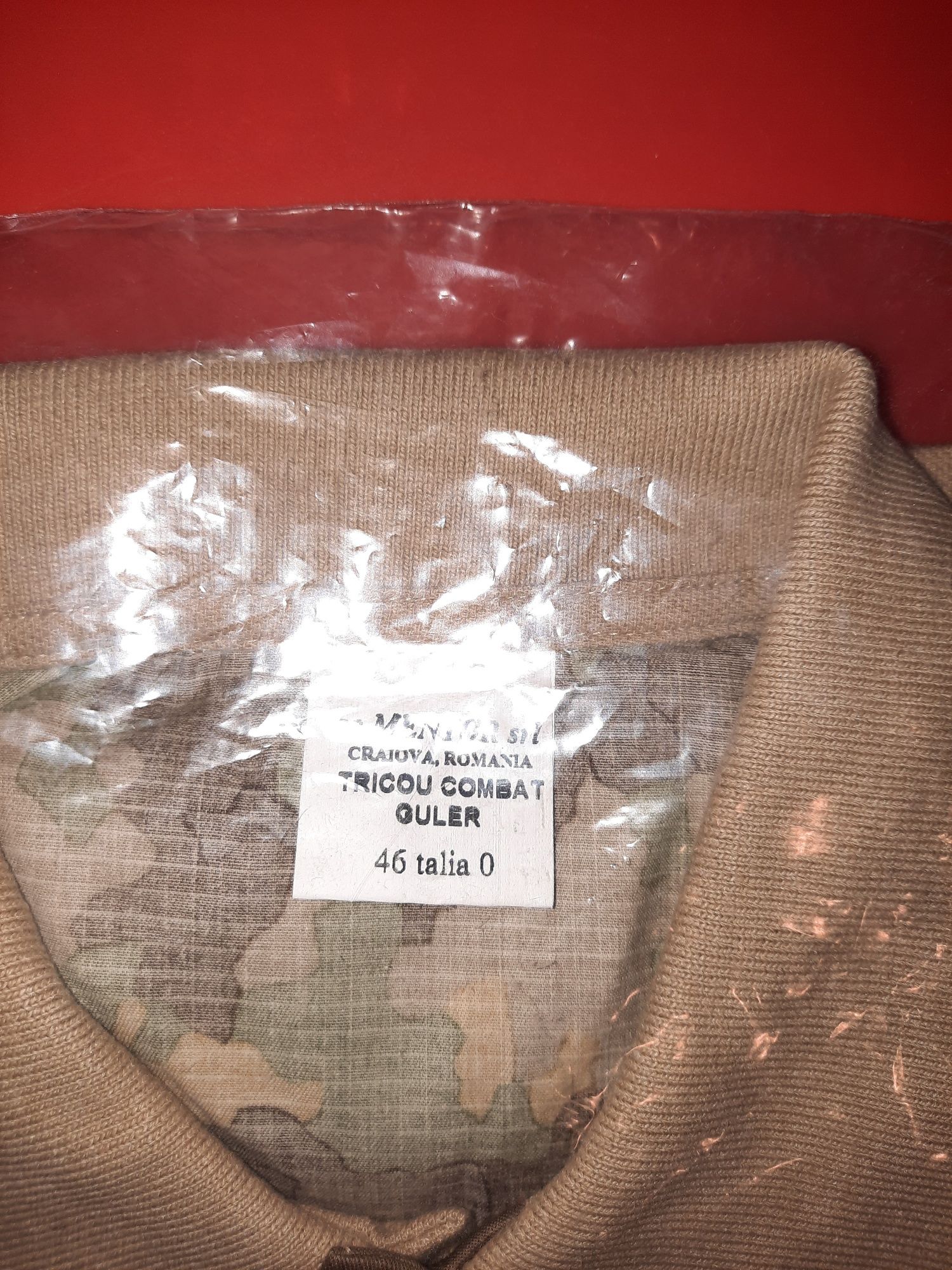 Tricou militar combat mânecă lunga