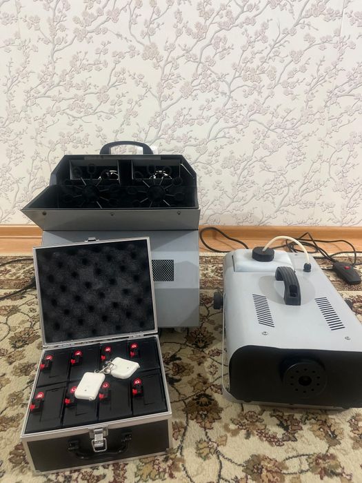 Продаю аппараты для спецэффектов (дым, мыльные пузыри, пироэффекты

--